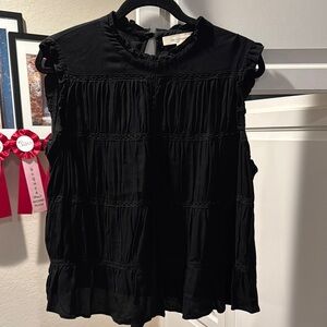 Black Sleeveless Top